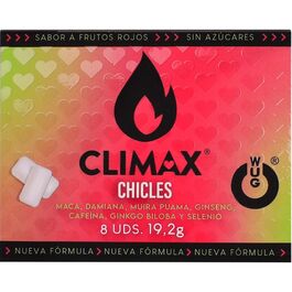 WUG climax - El complemento alimenticio que te ayuda a recuperar energía tras la noche BLISTER 8 UDS