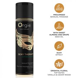ORGIE - ACEITE DE MASAJE AFRODISIACO  200 ML