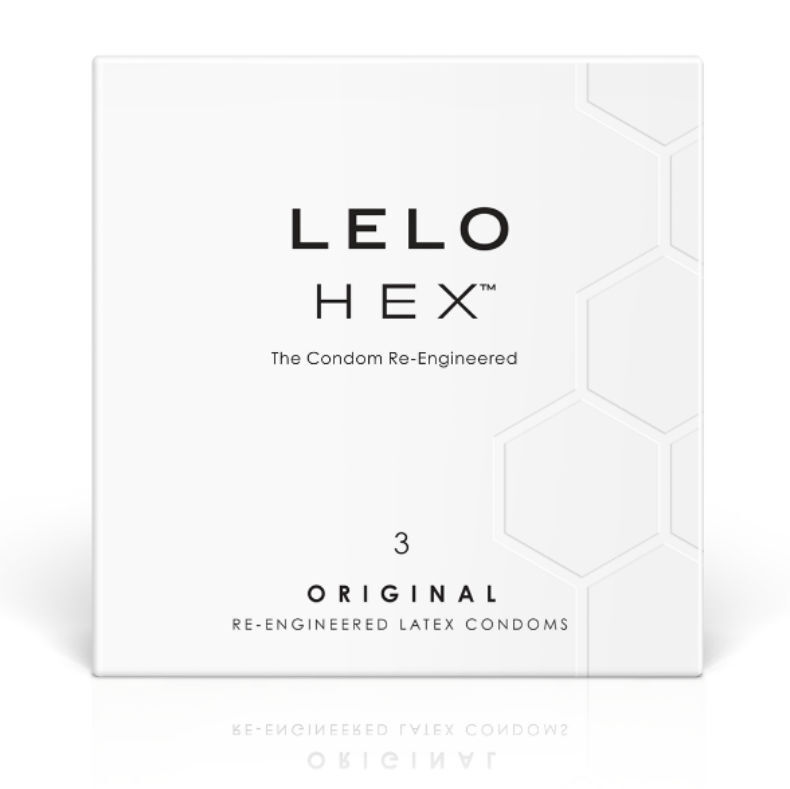 LELO HEX PRESERVATIVO CAJA 3 UDS